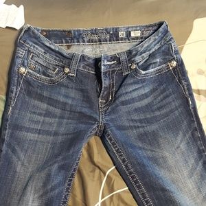 Miss Me Jeans Boot Cut Leg Size 28x33- JP5375B
